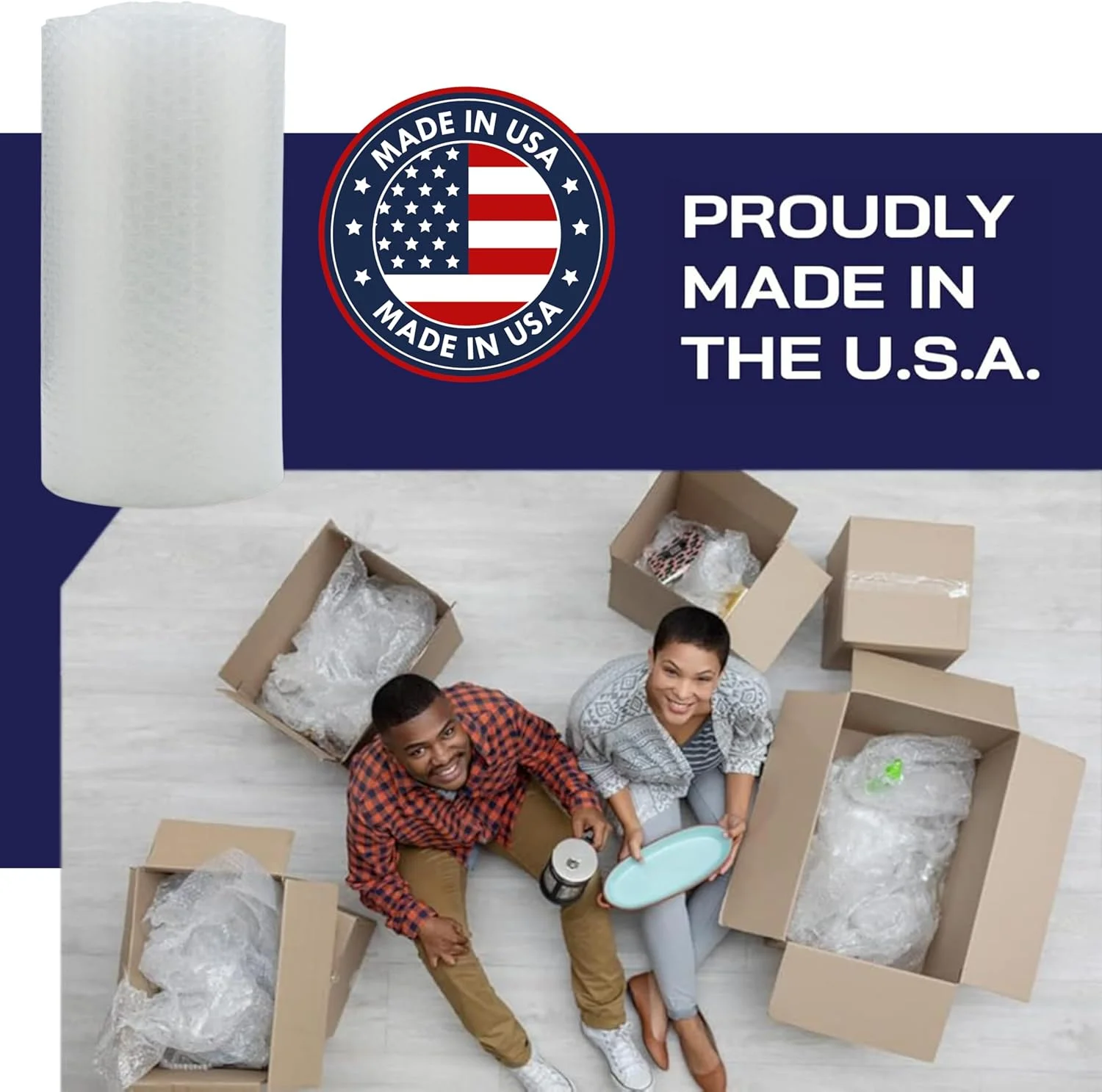 رول حبابدار PACRON: 32.5 متر مربع، مناسب لوازم اسباب کشی، رول حبابدار بزرگ با 350 برگ 30x30 سانتی متر، محافظ حبابدار برای بسته بندی و پوشش تمام لوازم حمل و نقل، انبارداری و بسته بندی رول حبابدار PACRON: 32.5 متر مربع، مناسب لوازم اسباب کشی، رول حبابدار بزرگ با 350 برگ 30x30 سانتی متر، محافظ حبابدار برای بسته بندی و پوشش تمام لوازم حمل و نقل، انبارداری و بسته بندی