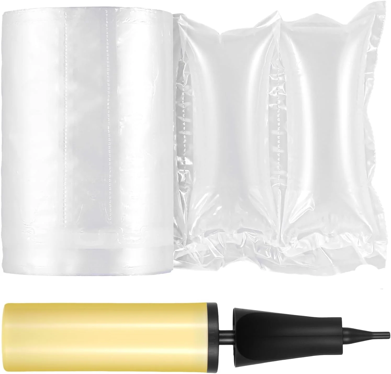 440 عدد بالش هوا برای حمل و نقل با پمپ دستی، کیسه های هوای بادی برای بسته بندی 4" x 8"، پر کردن جعبه، حفظ شکل، جایگزین بسته بندی برای پر کردن فضاهای خالی در بسته ها 440 عدد بالش هوا برای حمل و نقل با پمپ دستی، کیسه های هوای بادی برای بسته بندی 4" x 8"، پر کردن جعبه، حفظ شکل، جایگزین بسته بندی برای پر کردن فضاهای خالی در بسته ها