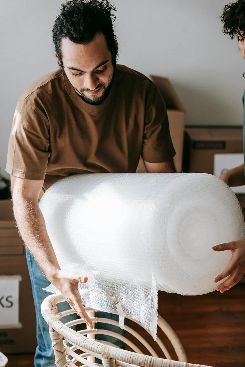 رول نایلون حبابدار، 75 سانتی متر در 10 متر، محافظ حباب هوا برای بسته بندی، حمل و نقل، ارسال پستی، بسته بندی و لوازم اسباب کشی رول نایلون حبابدار، 75 سانتی متر در 10 متر، محافظ حباب هوا برای بسته بندی، حمل و نقل، ارسال پستی، بسته بندی و لوازم اسباب کشی