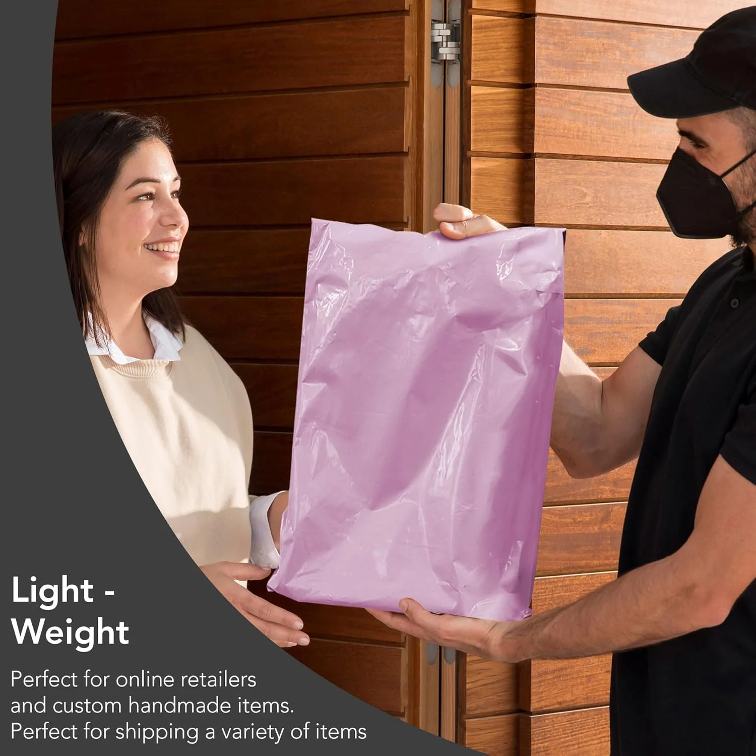 100 عدد پاکت پستی پلی اتیلن صورتی مخلوط در 4 سایز مختلف، 25 عدد از هر سایز، از خیلی کوچک تا بزرگ iSOUL، بسته بندی پستی، ارسال و پست بسته ها 100 عدد پاکت پستی پلی اتیلن صورتی مخلوط در 4 سایز مختلف، 25 عدد از هر سایز، از خیلی کوچک تا بزرگ iSOUL، بسته بندی پستی، ارسال و پست بسته ها