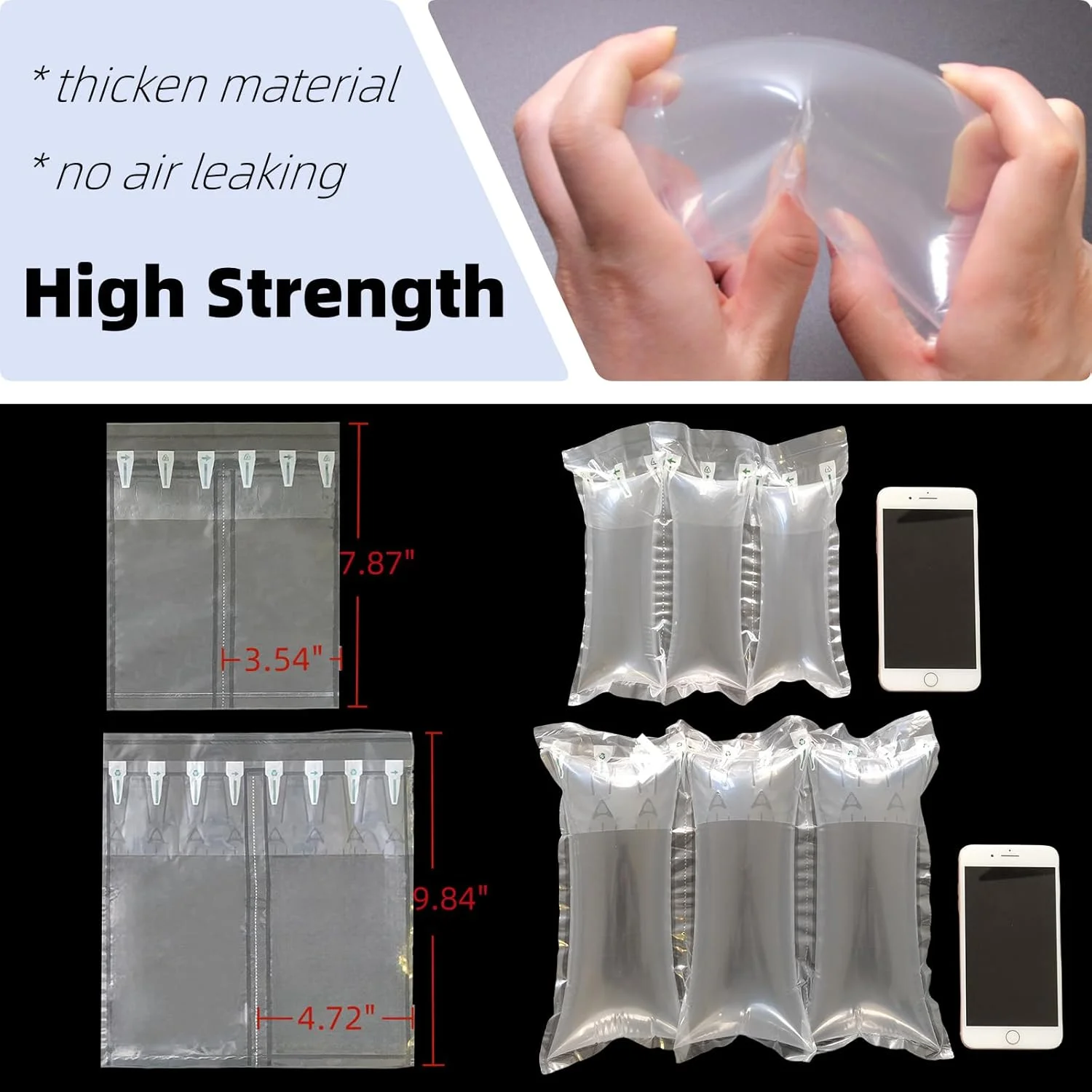 بالشتک های هوای هیجلین برای حمل و نقل با پمپ، بسته بندی کیسه های هوا، 400 عدد کیسه هوا، لوازم حمل و نقل بادی، مواد بسته بندی پرکننده جعبه برای اسباب کشی، پرکننده کیف دستی برای شکل دهی، 9x20 سانتی متر، 36 متر بالشتک های هوای هیجلین برای حمل و نقل با پمپ، بسته بندی کیسه های هوا، 400 عدد کیسه هوا، لوازم حمل و نقل بادی، مواد بسته بندی پرکننده جعبه برای اسباب کشی، پرکننده کیف دستی برای شکل دهی، 9x20 سانتی متر، 36 متر