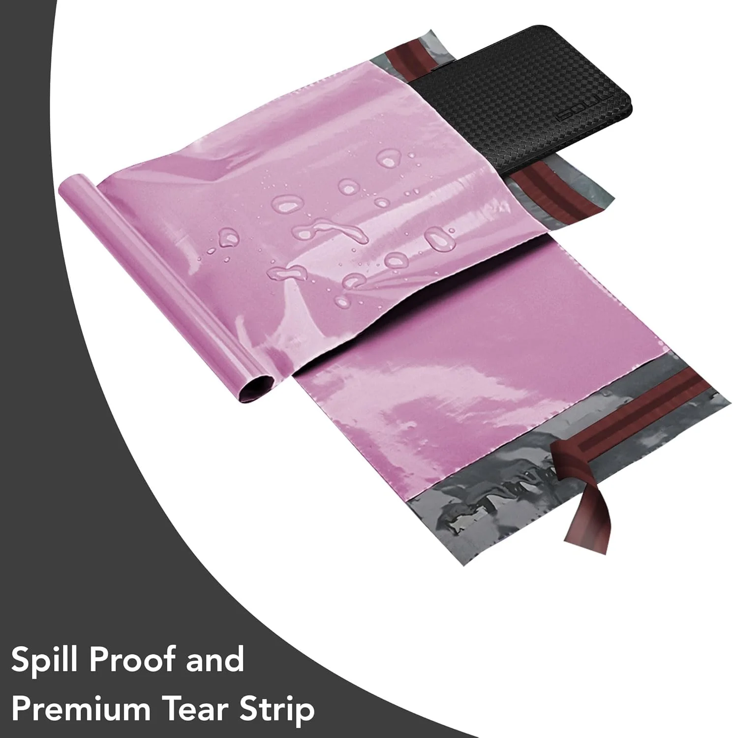 100 عدد پاکت پستی پلی اتیلن صورتی مخلوط در 4 سایز مختلف، 25 عدد از هر سایز، از خیلی کوچک تا بزرگ iSOUL، بسته بندی پستی، ارسال و پست بسته ها 100 عدد پاکت پستی پلی اتیلن صورتی مخلوط در 4 سایز مختلف، 25 عدد از هر سایز، از خیلی کوچک تا بزرگ iSOUL، بسته بندی پستی، ارسال و پست بسته ها