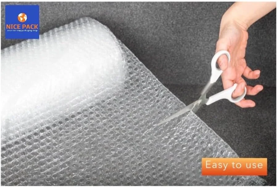 رول نایلون حبابدار، 75 سانتی متر در 10 متر، محافظ حباب هوا برای بسته بندی، حمل و نقل، ارسال پستی، لوازم بسته بندی و اسباب کشی رول نایلون حبابدار، 75 سانتی متر در 10 متر، محافظ حباب هوا برای بسته بندی، حمل و نقل، ارسال پستی، لوازم بسته بندی و اسباب کشی