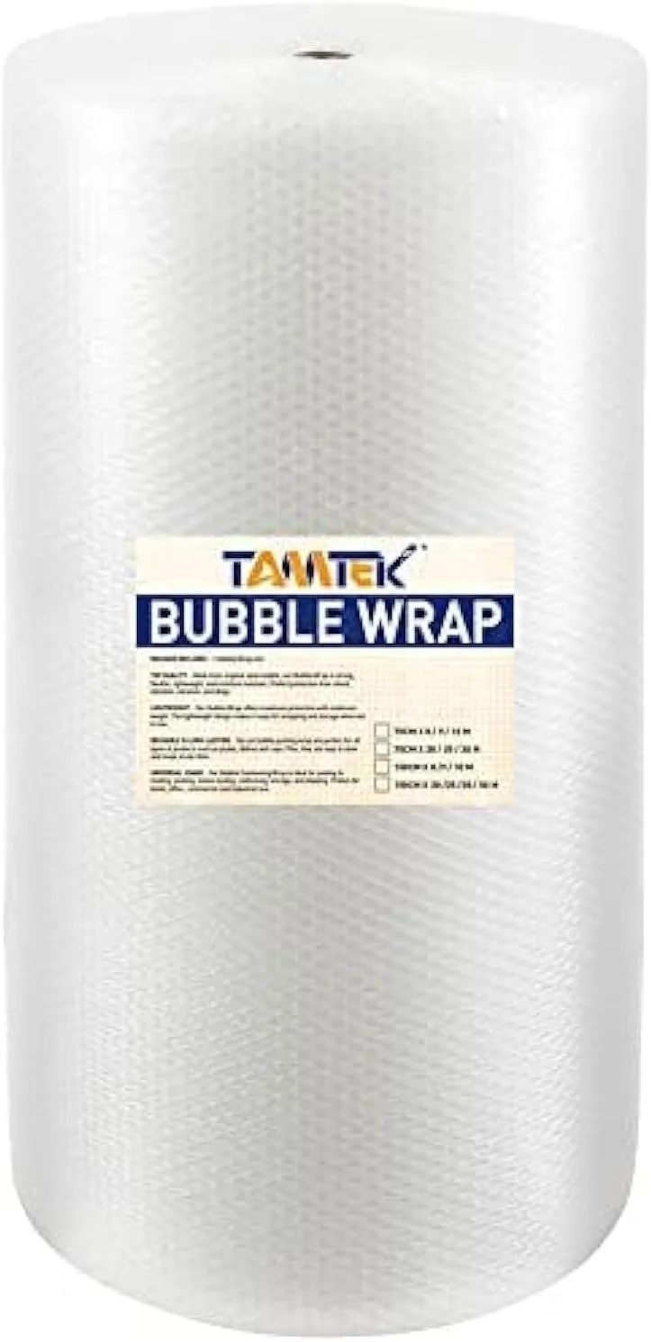 رول پلاستیک حبابدار تام تک، محافظ حباب هوا برای بسته بندی، حمل و نقل، ارسال پستی، بسته بندی و لوازم اسباب کشی (30CMX30M) رول پلاستیک حبابدار تام تک، محافظ حباب هوا برای بسته بندی، حمل و نقل، ارسال پستی، بسته بندی و لوازم اسباب کشی (30CMX30M)