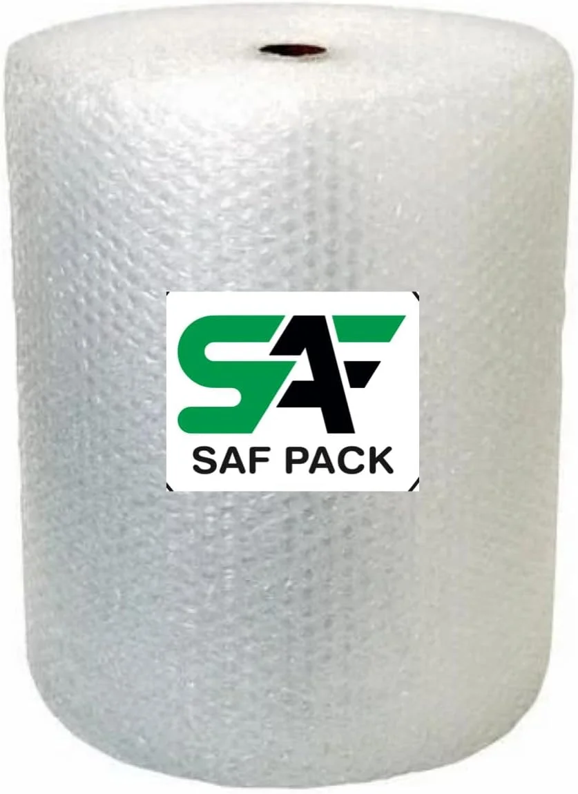 رول پلاستیک حبابدار Safpack - 40 سانتی متر در 30 متر - رول پلاستیک حبابدار ضربه گیر هوا برای بسته بندی، حمل و نقل، ارسال پستی، بسته بندی و لوازم اسباب کشی رول پلاستیک حبابدار Safpack - 40 سانتی متر در 30 متر - رول پلاستیک حبابدار ضربه گیر هوا برای بسته بندی، حمل و نقل، ارسال پستی، بسته بندی و لوازم اسباب کشی