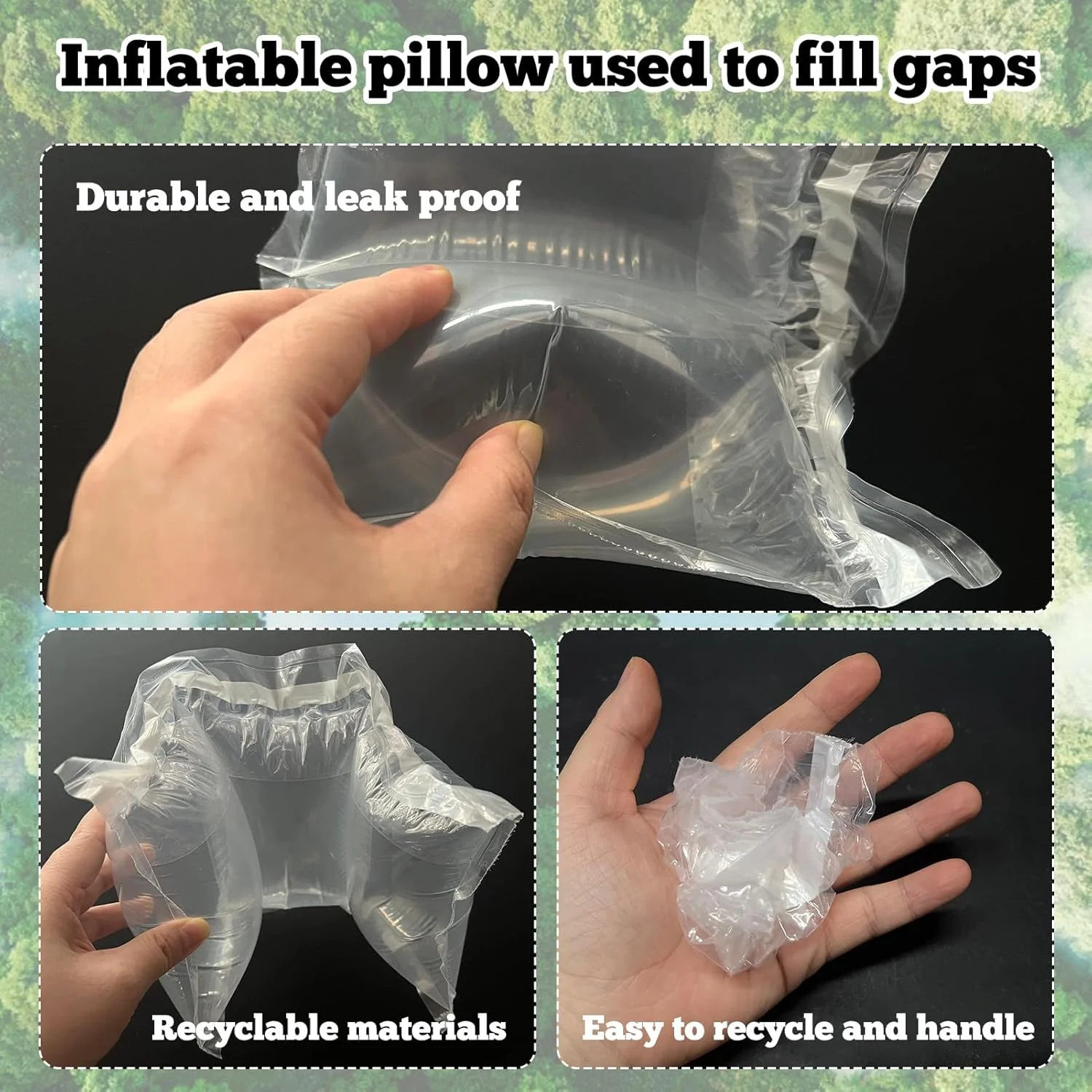 بالشتک های هوا KKONHII برای حمل و نقل، فیلم کوسن بسته بندی 25 متری/210 عددی با پمپ، کیسه های بسته بندی بادی هوا برای بسته بندی، پرکننده جعبه متحرک، جایگزین شکل کیف پول برای بادام زمینی بسته بندی، 12 * 20 سانتی متر بالشتک های هوا KKONHII برای حمل و نقل، فیلم کوسن بسته بندی 25 متری/210 عددی با پمپ، کیسه های بسته بندی بادی هوا برای بسته بندی، پرکننده جعبه متحرک، جایگزین شکل کیف پول برای بادام زمینی بسته بندی، 12 * 20 سانتی متر