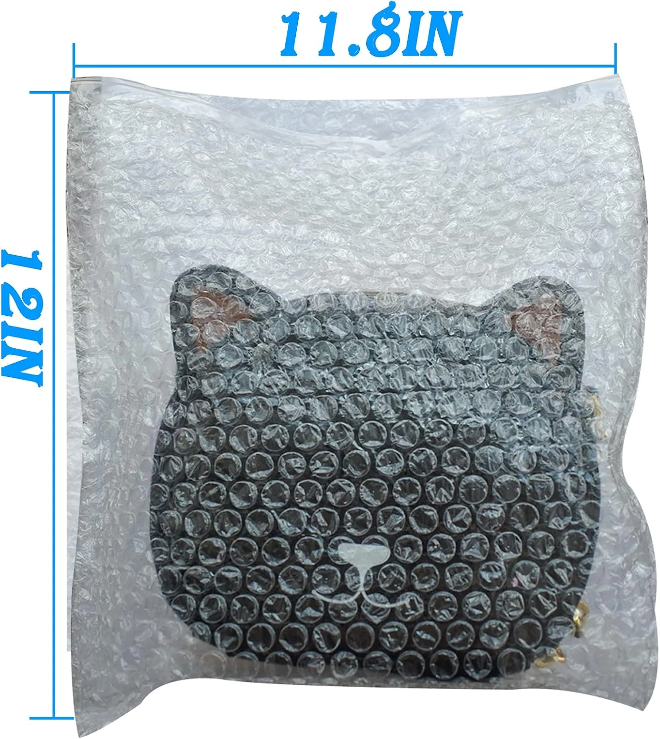 کیسه های حباب دار 12" x 12" ردوونت، بسته 50 عددی، کیسه های بالشتکی دو جداره برای اسباب کشی، انبار، حمل و نقل و لوازم بسته بندی برای ظروف، لیوان ها، بشقاب ها