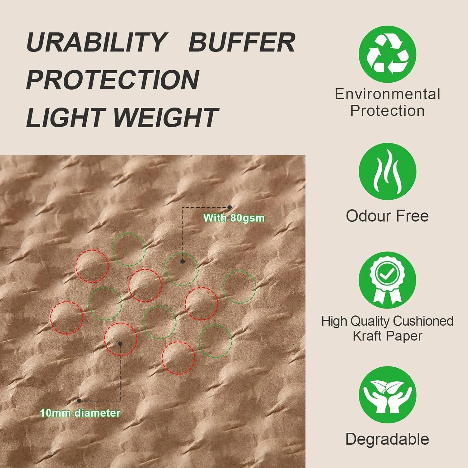 کاغذ حبابدار 50 عددی، کاغذ کرافت حبابدار 29 * 30 سانتی متر، کاغذ بسته بندی برای حمل و نقل، بسته بندی و جابجایی، لوازم حمل و نقل پایدار برای دسته بندی اقلام شکستنی کاغذ حبابدار 50 عددی، کاغذ کرافت حبابدار 29 * 30 سانتی متر، کاغذ بسته بندی برای حمل و نقل، بسته بندی و جابجایی، لوازم حمل و نقل پایدار برای دسته بندی اقلام شکستنی