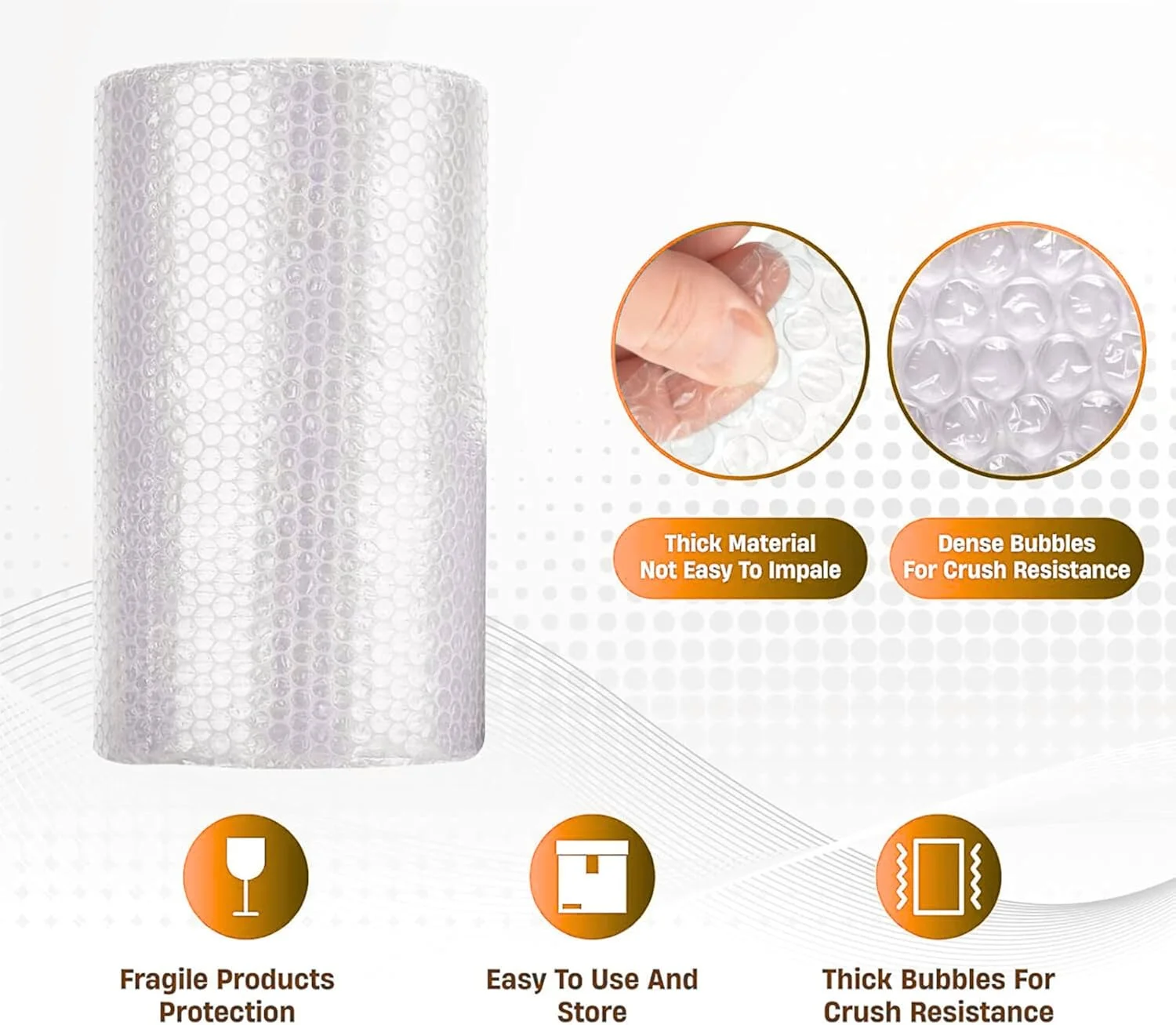 ECVV® بسته بندی حبابدار 2 رول | 30 سانتی متر x 13.5 متر | روکش حباب هوا برای بسته بندی، حمل و نقل، ارسال پستی، بسته بندی و لوازم اسباب کشی ECVV® بسته بندی حبابدار 2 رول | 30 سانتی متر x 13.5 متر | روکش حباب هوا برای بسته بندی، حمل و نقل، ارسال پستی، بسته بندی و لوازم اسباب کشی