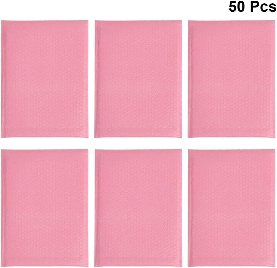 کیسه های حباب دار KASTWAVE، 50 عدد پاکت پستی حباب دار خود چسب فیلم کو اکسترود شده، کیسه بسته بندی ضد استاتیک برای حمل و نقل، نگهداری و جابجایی (صورتی 15 * 20+4 سانتی متر) کیسه های حباب دار KASTWAVE، 50 عدد پاکت پستی حباب دار خود چسب فیلم کو اکسترود شده، کیسه بسته بندی ضد استاتیک برای حمل و نقل، نگهداری و جابجایی (صورتی 15 * 20+4 سانتی متر)