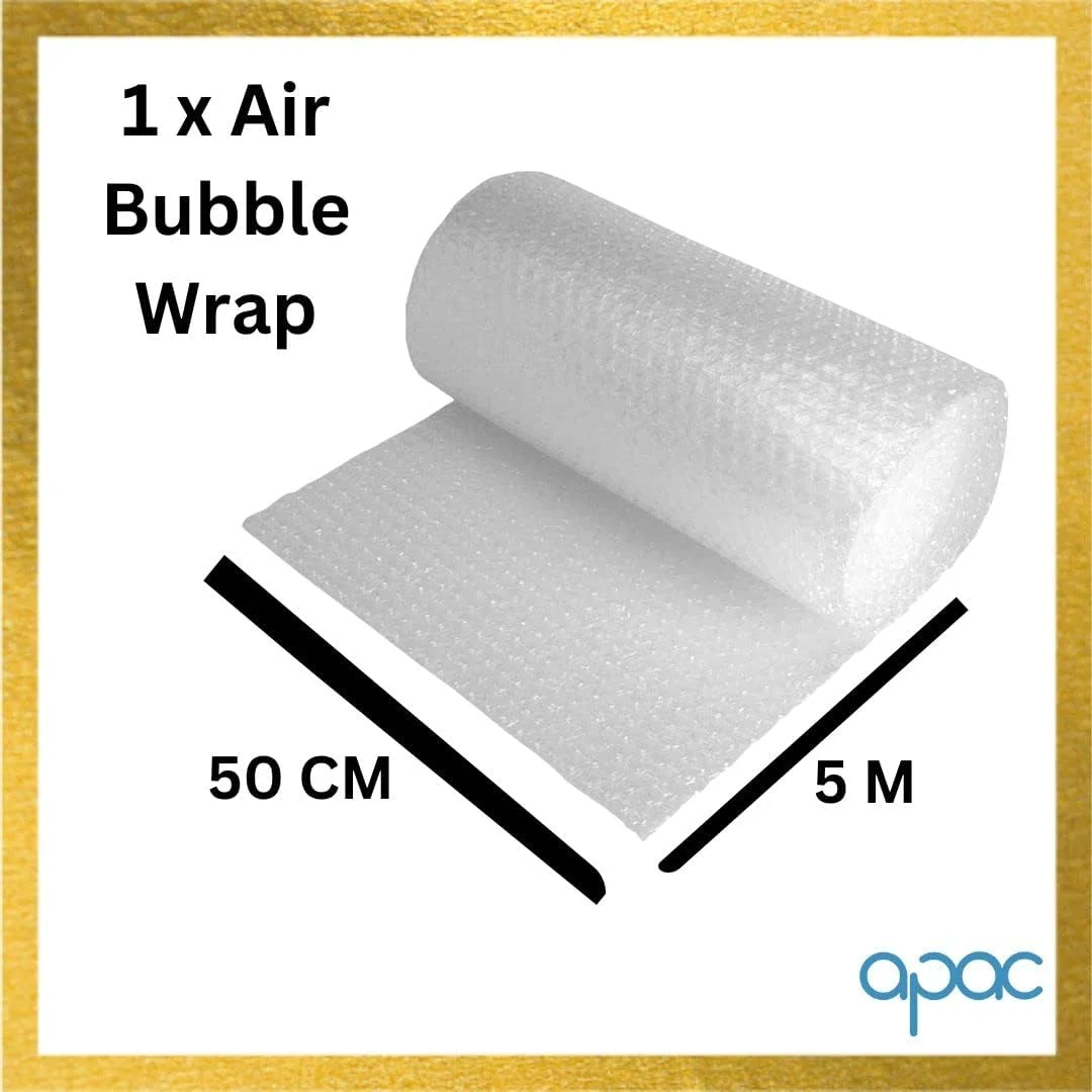 کیت بسته بندی جامبو آپاک - شامل نایلون حبابدار، جعبه های مقوایی، چسب های شفاف و دستگاه چسب زن برای حمل و نقل، ارسال پستی و اسباب کشی عمده