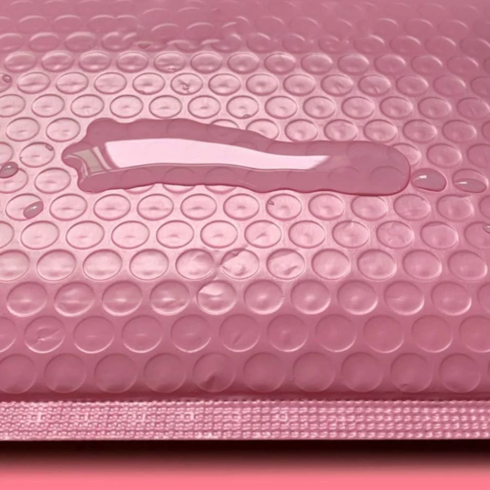 تومای‌بیبی 50 عدد کیسه حباب‌دار خود چسب، کیسه‌های حباب‌دار ضد الکتریسیته ساکن، کیسه بسته‌بندی ضربه‌گیر برای حمل و نقل، نگهداری و جابجایی (صورتی، 15x11 سانتی‌متر)