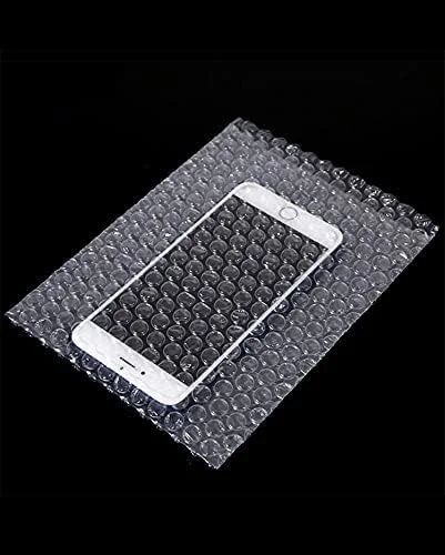 بسته 25 عددی کیسه های پلاستیک حباب دار GMQG، کیسه های حباب دار کوچک شفاف، محافظ ضد ضربه، بسته بندی پستی، حمل و نقل، انبارداری و جابجایی (15x22 سانتی متر)