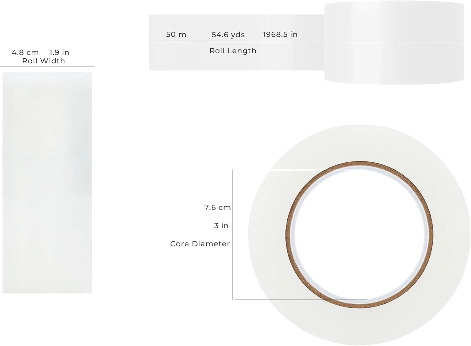 نوار چسب بسته بندی شفاف PESCADOR | 48 میلی متر 2 اینچ در 50 یارد، نوار بسته بندی قوی و سنگین برای مهر و موم کردن جعبه های بسته، جعبه های اسباب کشی خانه، کیسه های پستی بزرگ، لوازم اداری - (3 عدد، 50 یارد) نوار چسب بسته بندی شفاف PESCADOR | 48 میلی متر 2 اینچ در 50 یارد، نوار بسته بندی قوی و سنگین برای مهر و موم کردن جعبه های بسته، جعبه های اسباب کشی خانه، کیسه های پستی بزرگ، لوازم اداری - (3 عدد، 50 یارد)