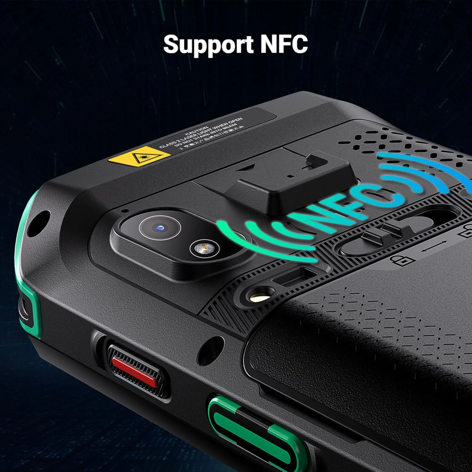 PDA اسکنر بارکد اندروید 11 Tera: موتور اسکن HS7، دارای 26 کلید، مقاوم IP67، حافظه 4+64 گیگابایت، باتری 5100 میلی آمپر ساعت، شارژ سریع QC 3.0، صفحه نمایش لمسی 4 اینچی، ترمینال موبایل برای اسکنر انبار P400