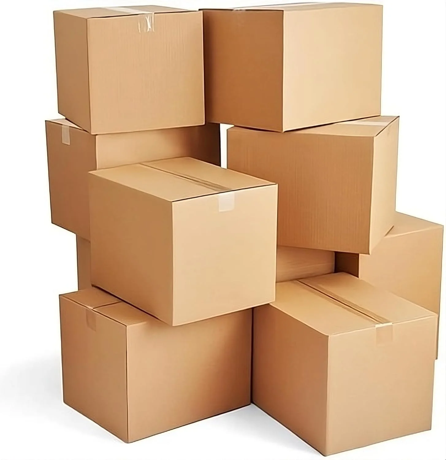 جعبه های مقوایی دوجداره بازیافتی الفخامه با ظرفیت 15 کیلوگرم، کارتن قهوه ای 41x33x33 سانتی متر برای بسته بندی، حمل و نقل و نگهداری - 1 عدد