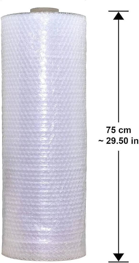 رول پلاستیک حبابدار ملفی™، 70 سانتی متر در 10 متر، رول حباب هوا برای بسته بندی، حمل و نقل، ارسال پستی، بسته بندی و لوازم اسباب کشی