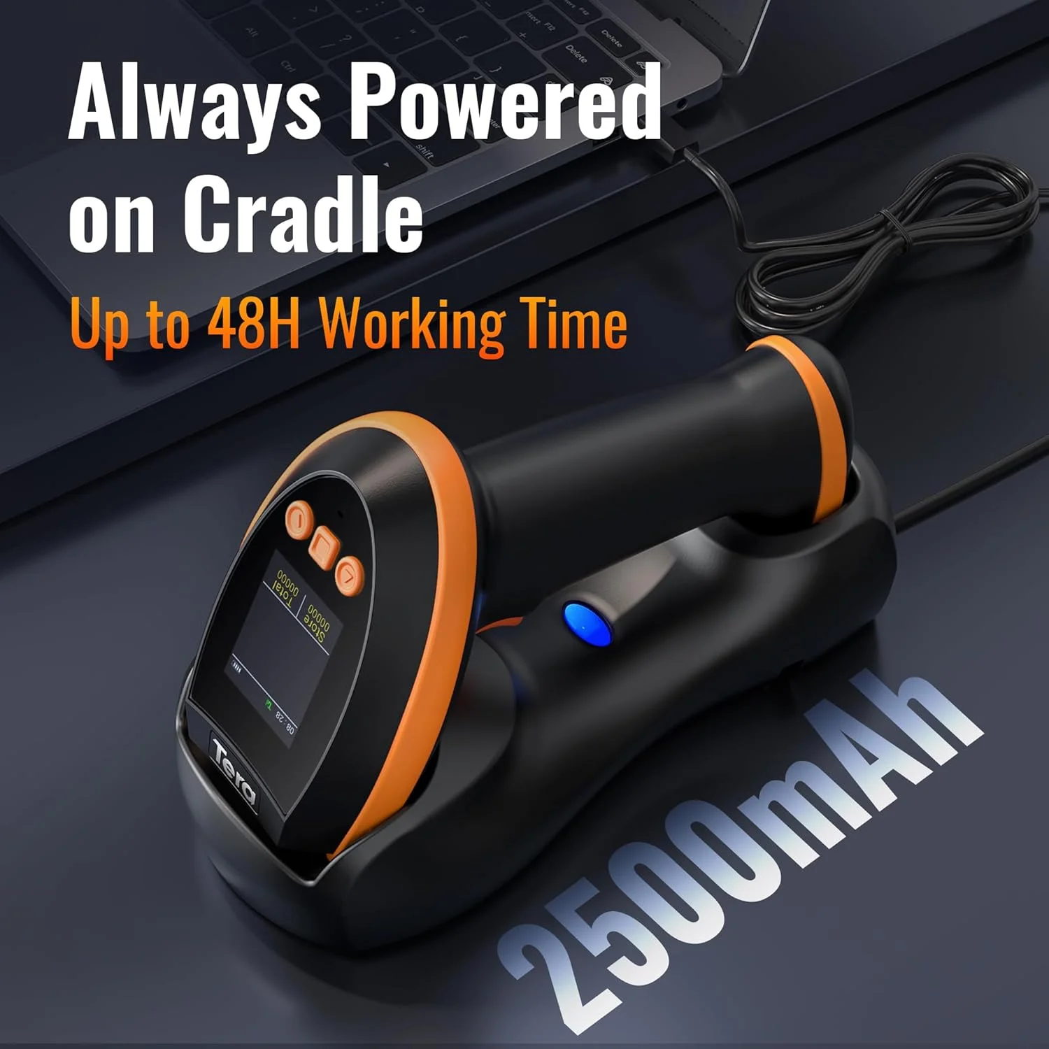بارکد خوان سیمی USB Tera با برد بلند مدل 3106-GY بارکد خوان سیمی USB Tera با برد بلند مدل 3106-GY