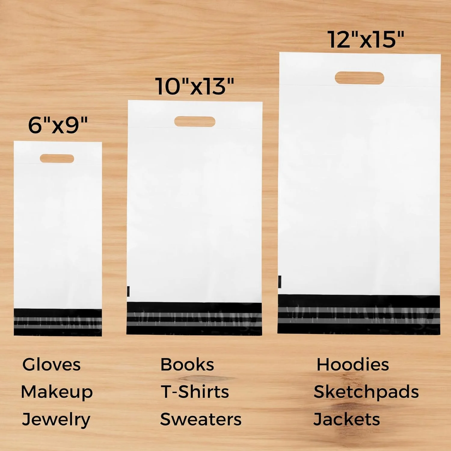 پاکت پستی پلی اتیلن دسته دار Donyson سایز 12x15، بسته 50 عددی، کیسه های حمل و نقل، کیسه های بسته بندی، کیسه های تشکر، لوازم کسب و کار کوچک خود چسب، لوازم حمل و نقل پاکت پستی پلی اتیلن دسته دار Donyson سایز 12x15، بسته 50 عددی، کیسه های حمل و نقل، کیسه های بسته بندی، کیسه های تشکر، لوازم کسب و کار کوچک خود چسب، لوازم حمل و نقل