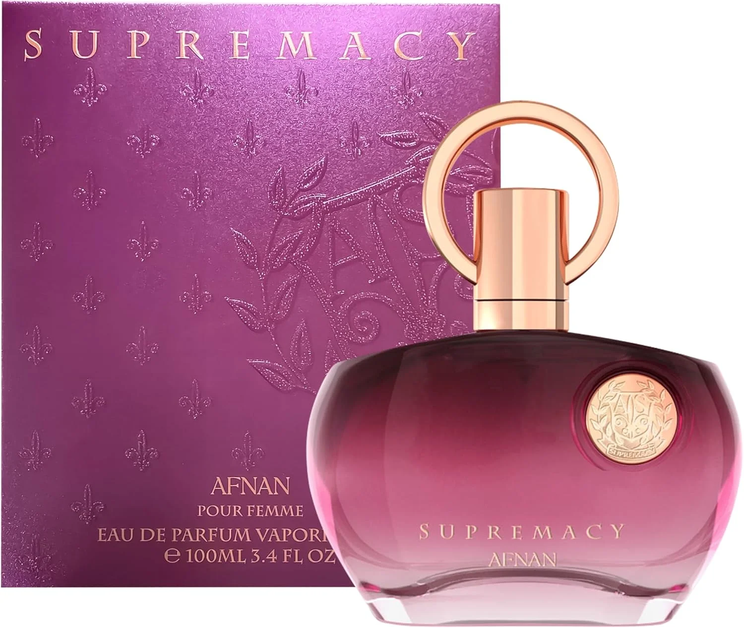 عطر ادو پرفیوم زنانه افنان Supremacy Purple، 100 میلی لیتر