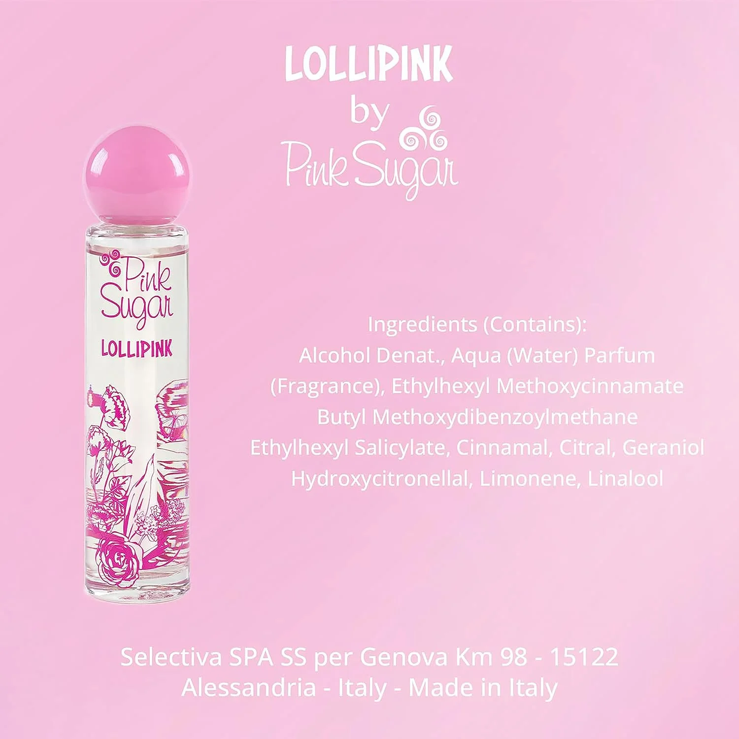 ادکلن زنانه آکوالینا پینک شوگر لالی پینک (AQUOLINA PINK SUGAR LOLLIPINK (W) EDT 100ML) ادکلن زنانه آکوالینا پینک شوگر لالی پینک (AQUOLINA PINK SUGAR LOLLIPINK (W) EDT 100ML)