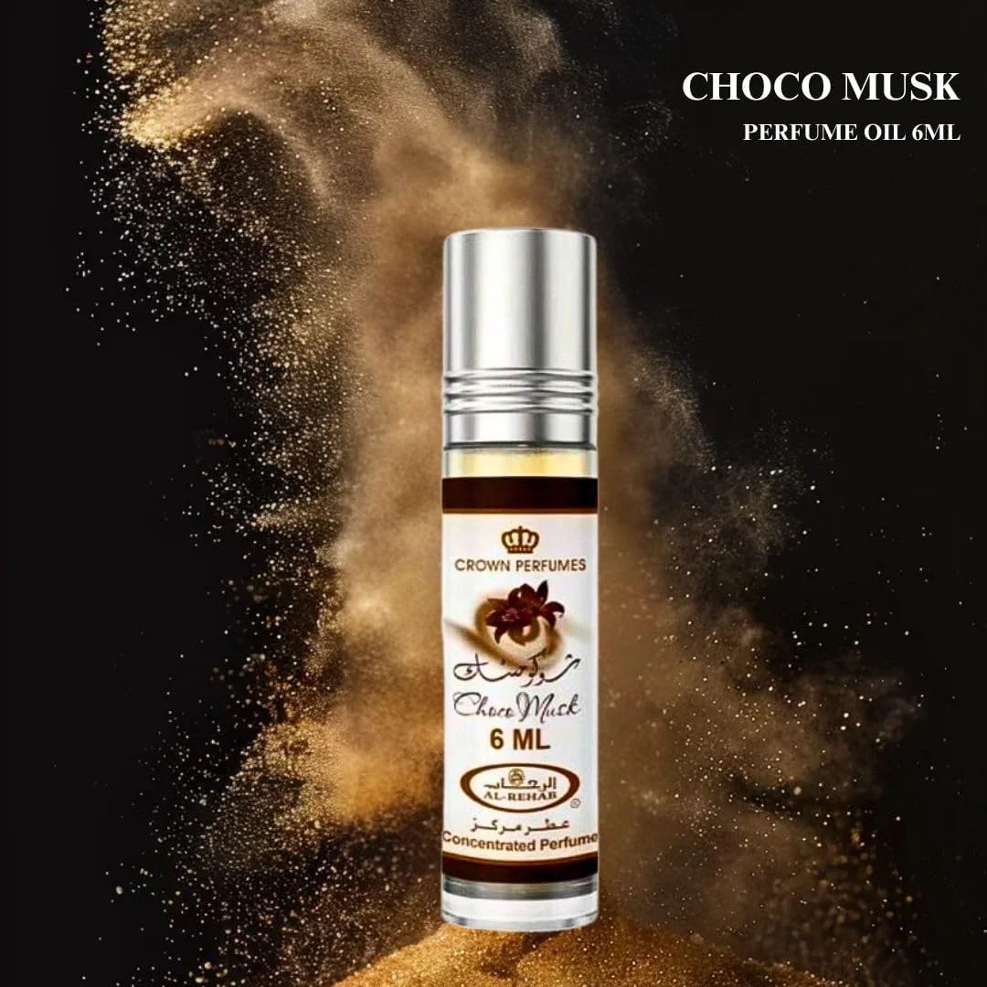 مجموعه 5 عددی عطر شکلات مشک الرحاب (6 میل روغن عطر | ادو پرفیوم - 50 میل | اسپری بدن معطر - 200 میل | خوشبو کننده هوا و خوشبو کننده اتاق) مجموعه 5 عددی عطر شکلات مشک الرحاب (6 میل روغن عطر | ادو پرفیوم - 50 میل | اسپری بدن معطر - 200 میل | خوشبو کننده هوا و خوشبو کننده اتاق)