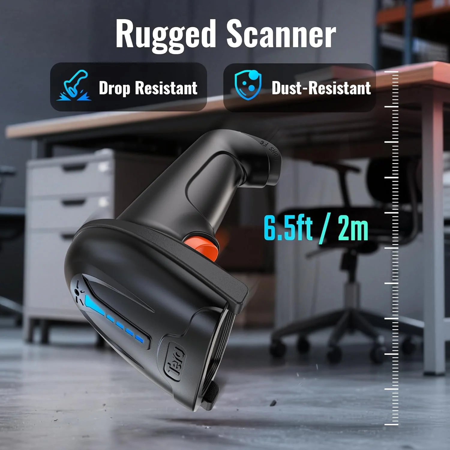 اسکنر بارکد بی سیم Tera (بی سیم 2.4 گیگاهرتز + سیمی USB 2.0) بارکد خوان اتوماتیک 1D قابل شارژ اسکنر بارکد بی سیم Tera (بی سیم 2.4 گیگاهرتز + سیمی USB 2.0) بارکد خوان اتوماتیک 1D قابل شارژ