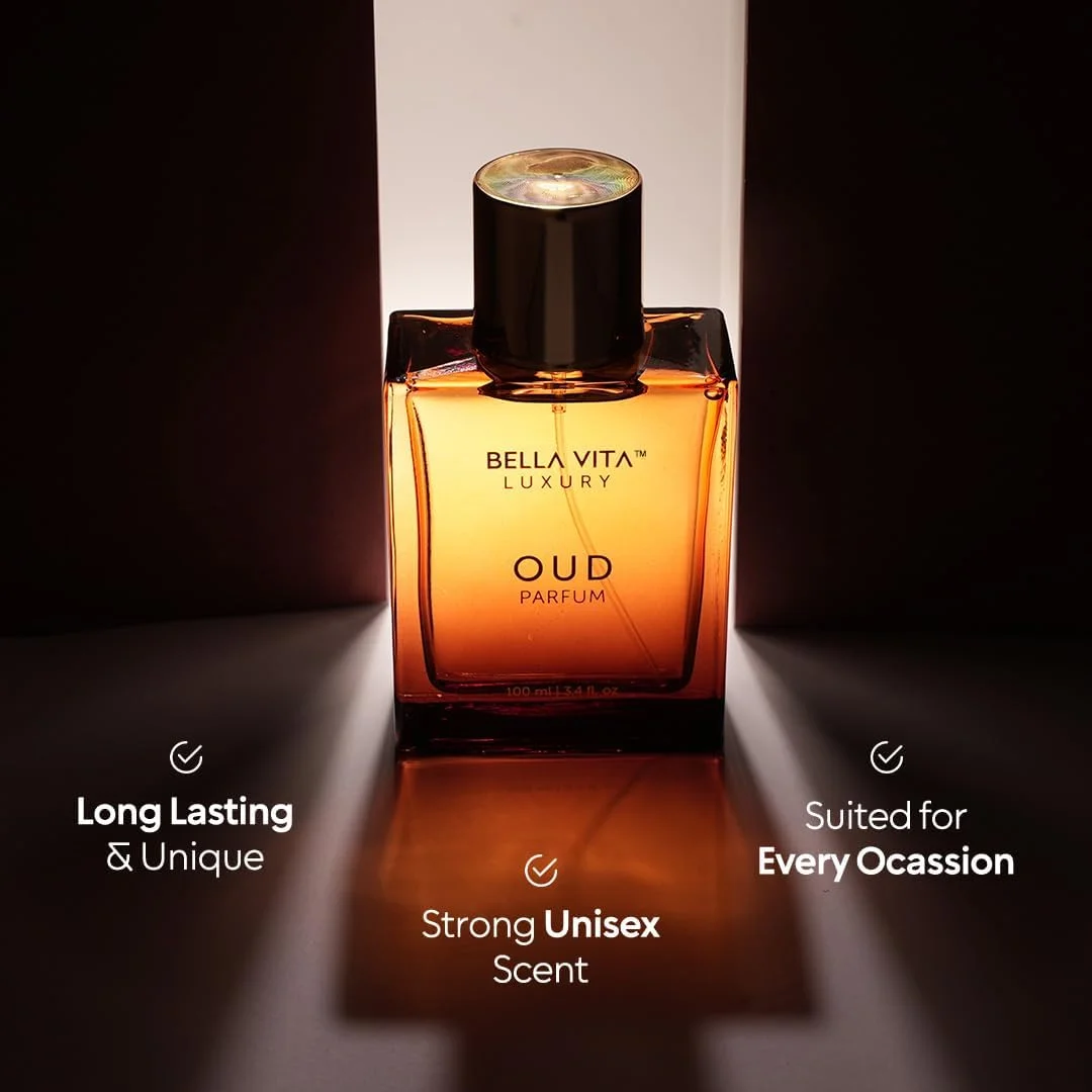 عطر унисекс عود BellaVita Luxury | عطر عربی شیرین و چوبی زنانه و مردانه | عطر عود ماندگار برای زنان و مردان با رایحه وانیل | وگان، بدون ظلم به حیوانات، روغن های عطر، 100 میلی لیتر عطر унисекс عود BellaVita Luxury | عطر عربی شیرین و چوبی زنانه و مردانه | عطر عود ماندگار برای زنان و مردان با رایحه وانیل | وگان، بدون ظلم به حیوانات، روغن های عطر، 100 میلی لیتر