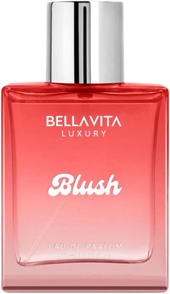 ادو پرفیوم زنانه بلاویتا مدل Blush حجم 100 میلی لیتر | عطر ماندگار برای زنان | میوه های قرمز، خزه، وانیل و چوب صندل | عطر مشک، میوه ای و چوبی برای زنان