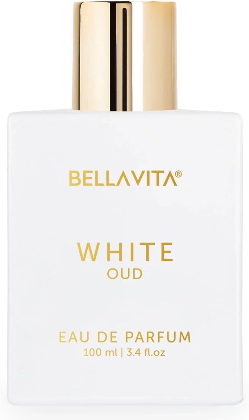 عطر زنانه White OUD BellaVita Luxury | مشک سفید، وانیل، عنبر | عطر زنانه ماندگار | عطر عود برای زنان | روغن های معطر دارای گواهینامه IFRA | بدون تست حیوانی، بطری عطر، 100 میلی لیتر