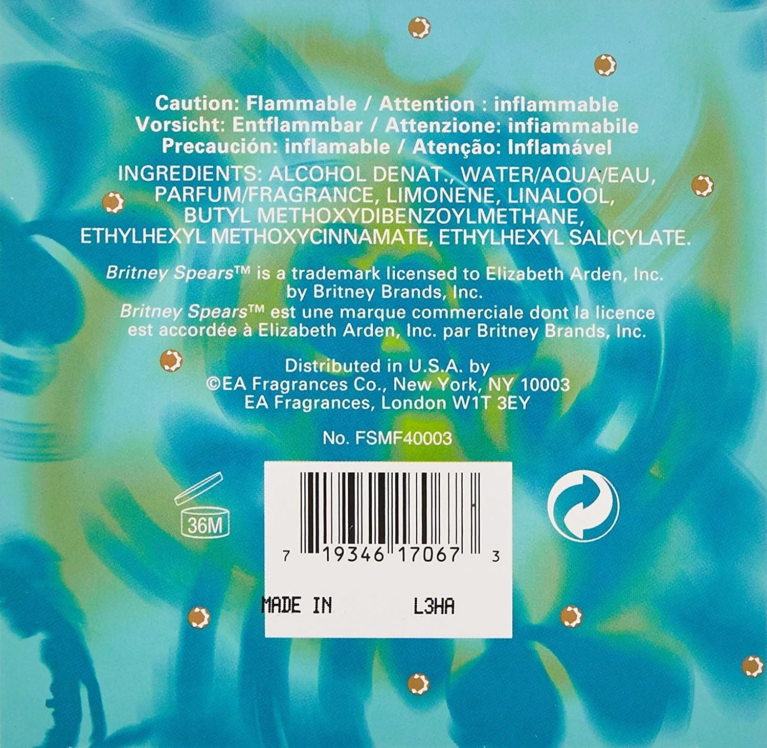 ادکلن زنانه بریتنی اسپیرز آیلند فانتزی ادو تویلت، 100 میلی لیتر ادکلن زنانه بریتنی اسپیرز آیلند فانتزی ادو تویلت، 100 میلی لیتر