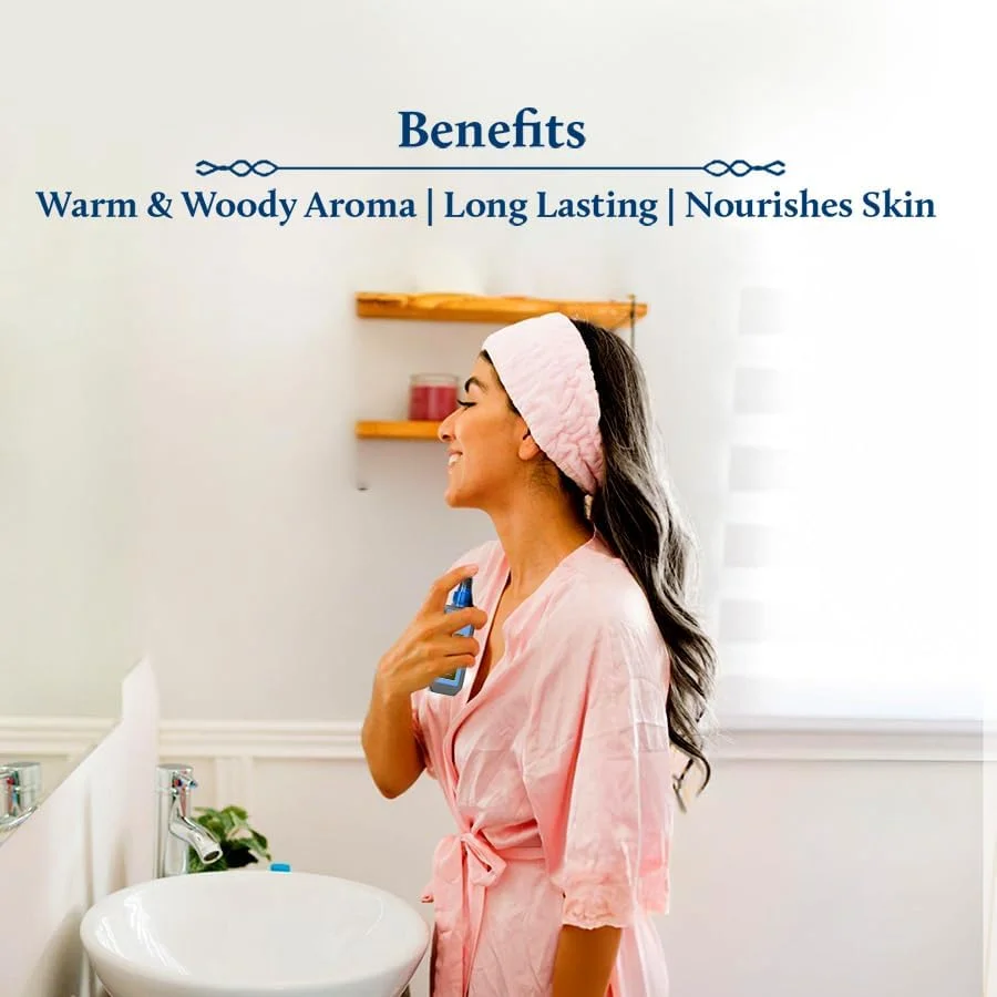 اسپری بدن چوب صندل مادورای نیرا بلو نکتار برای طراوت ماندگار و رایحه معطر بدن (100 میلی لیتر)