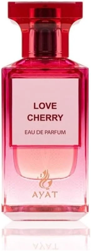 ادو پرفیوم لاو چری آیات پرفیومز – سری Fancy | عطر 80 میلی لیتری унисекс – رایحه ماندگار گلی، میوه ای و شیرین – الهام گرفته از لوکس دبی – ایده آل برای مردان و زنان
