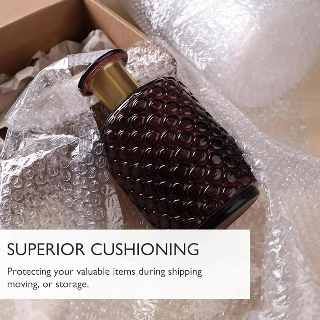 رول حباب دار ضربه گیر Red Dot Gift، 30 سانتی متر در 10 متر، برای اسباب کشی و حمل و نقل - محافظت بیشتر برای بسته بندی جعبه ها و پاکت ها - رول حباب دار شفاف لوازم اسباب کشی (30cm X 10M) رول حباب دار ضربه گیر Red Dot Gift، 30 سانتی متر در 10 متر، برای اسباب کشی و حمل و نقل - محافظت بیشتر برای بسته بندی جعبه ها و پاکت ها - رول حباب دار شفاف لوازم اسباب کشی (30cm X 10M)