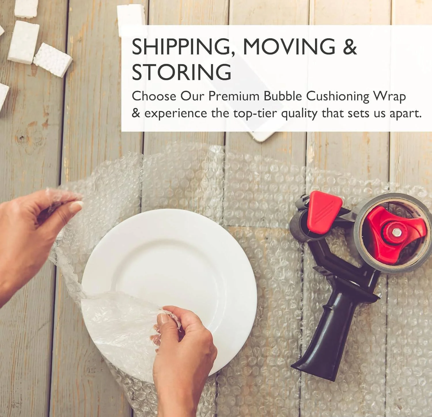 رول نایلون حبابدار ECVV | 30 سانتی متر در 13.5 متر | محافظ حباب هوا برای بسته بندی، حمل و نقل، ارسال پستی، بسته بندی و لوازم اسباب کشی رول نایلون حبابدار ECVV | 30 سانتی متر در 13.5 متر | محافظ حباب هوا برای بسته بندی، حمل و نقل، ارسال پستی، بسته بندی و لوازم اسباب کشی