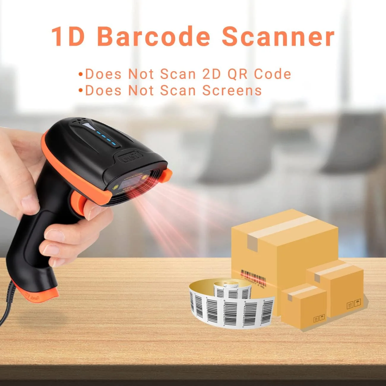 اسکنر بارکد USB Tera، اسکنر بارکد دستی سیمی، اسکن خودکار بارکد 1 بعدی، سرعت اسکن 300 بارکد در ثانیه، اتصال آسان و سریع با پایه نگهدارنده اسکنر بارکد USB Tera، اسکنر بارکد دستی سیمی، اسکن خودکار بارکد 1 بعدی، سرعت اسکن 300 بارکد در ثانیه، اتصال آسان و سریع با پایه نگهدارنده