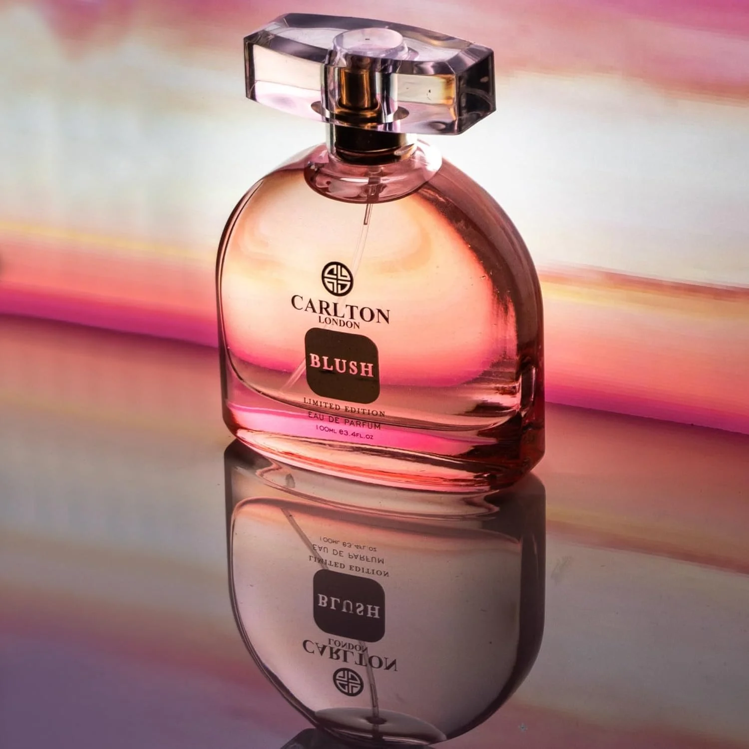 عطر زنانه ادو پرفیوم کارلتون لندن مدل Blush نسخه محدود - 100 میلی لیتر | عطر لوکس ماندگار | رایحه های گلی و میوه ای | عطر ممتاز EDP | عطر برای زنان