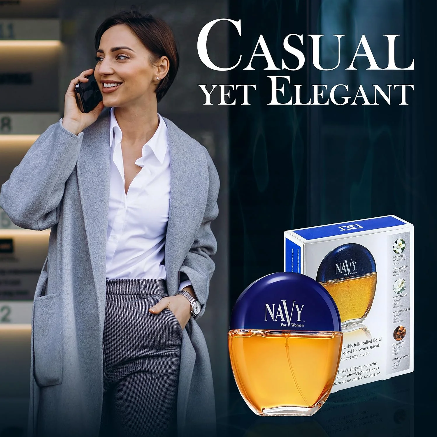 اسپری ادکلن زنانه دانا نیوی، 1.5 اونس