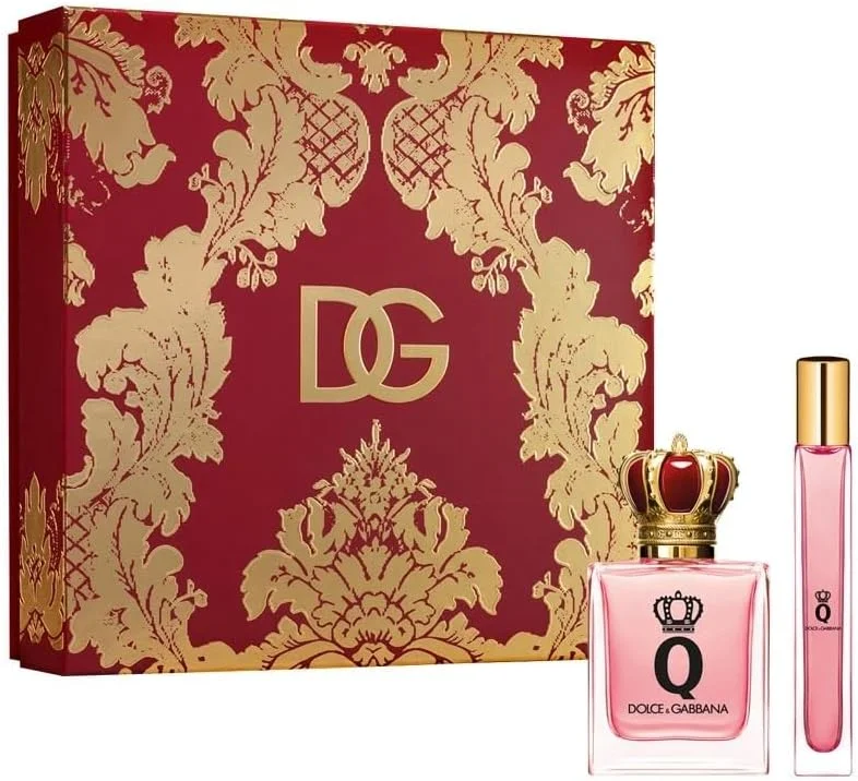 ست ادو پرفیوم زنانه Dolce&Gabbana Q حجم 50 میلی لیتر و اسپری مسافرتی 10 میلی لیتر