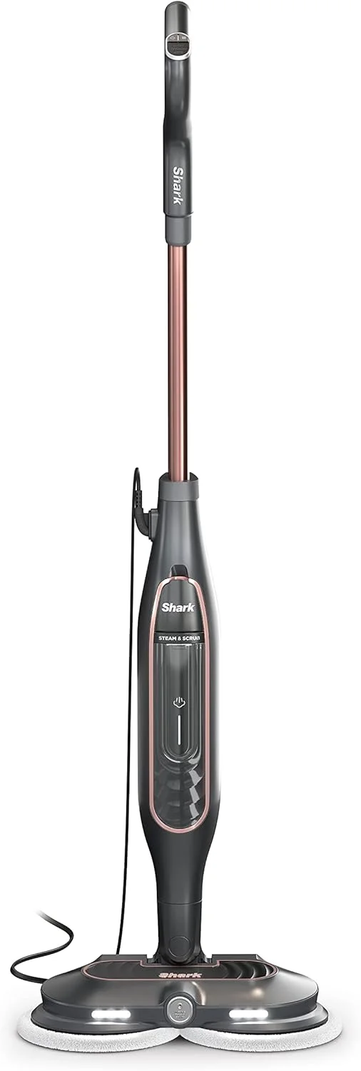 بخارشوی و اسکراب Shark S7201 با فناوری Steam Blaster، بخارشوی چند منظوره سطوح سخت با 3 حالت بخار و چراغ های LED، مشکی