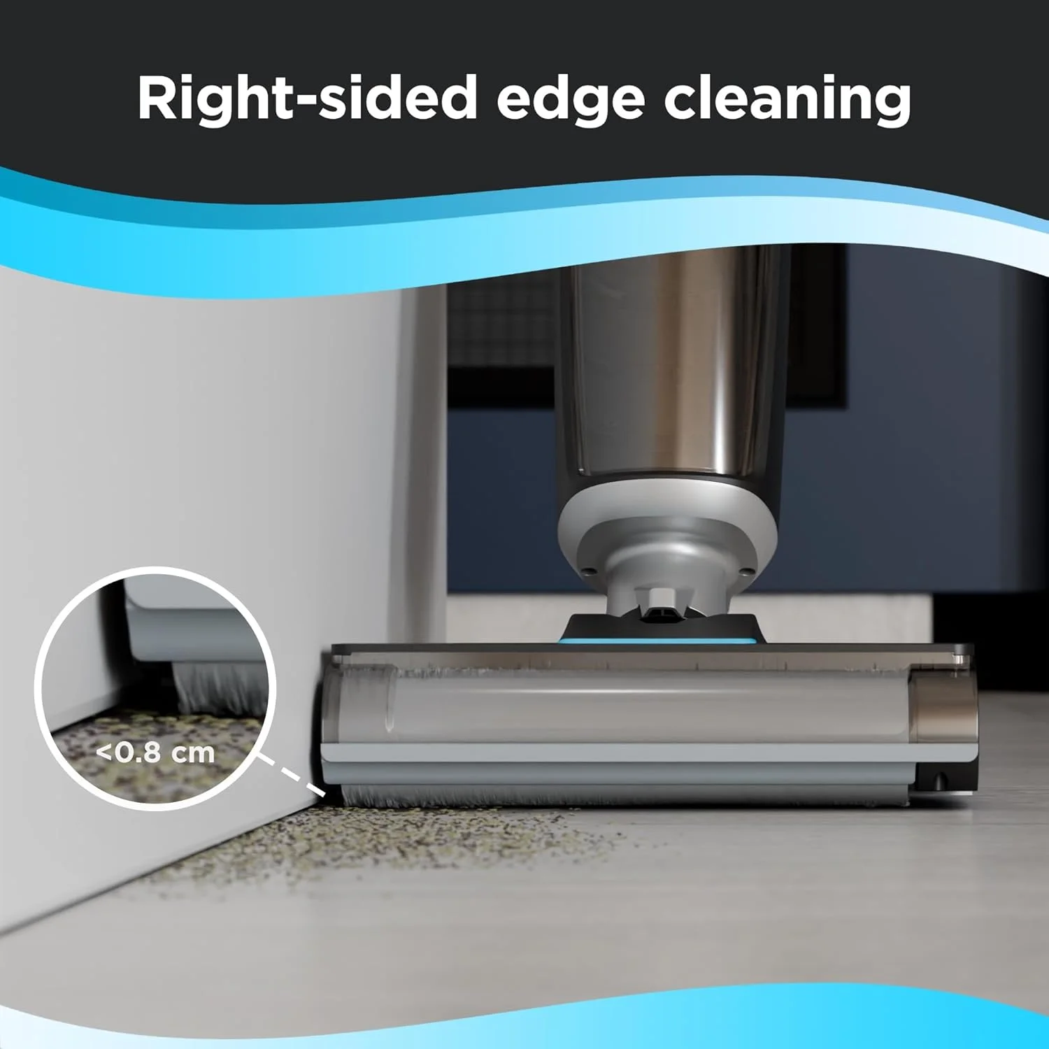 جاروبرقی و تی شوی شارژی خشک و مرطوب بلک اند دکر، مدل Vacuum Wash Duo، خود تمیز شونده، طراحی لبه تمیز کن، نمایشگر دیجیتال، جمع و جور و کم حجم، آبی - VW252BR-B5 جاروبرقی و تی شوی شارژی خشک و مرطوب بلک اند دکر، مدل Vacuum Wash Duo، خود تمیز شونده، طراحی لبه تمیز کن، نمایشگر دیجیتال، جمع و جور و کم حجم، آبی - VW252BR-B5