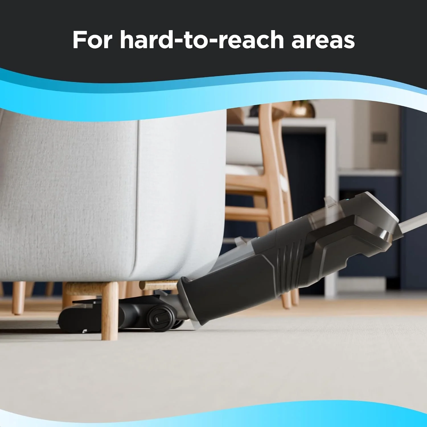 جاروبرقی و تی شوی شارژی خشک و مرطوب بلک اند دکر، مدل Vacuum Wash Duo، خود تمیز شونده، طراحی لبه تمیز کن، نمایشگر دیجیتال، جمع و جور و کم حجم، آبی - VW252BR-B5 جاروبرقی و تی شوی شارژی خشک و مرطوب بلک اند دکر، مدل Vacuum Wash Duo، خود تمیز شونده، طراحی لبه تمیز کن، نمایشگر دیجیتال، جمع و جور و کم حجم، آبی - VW252BR-B5