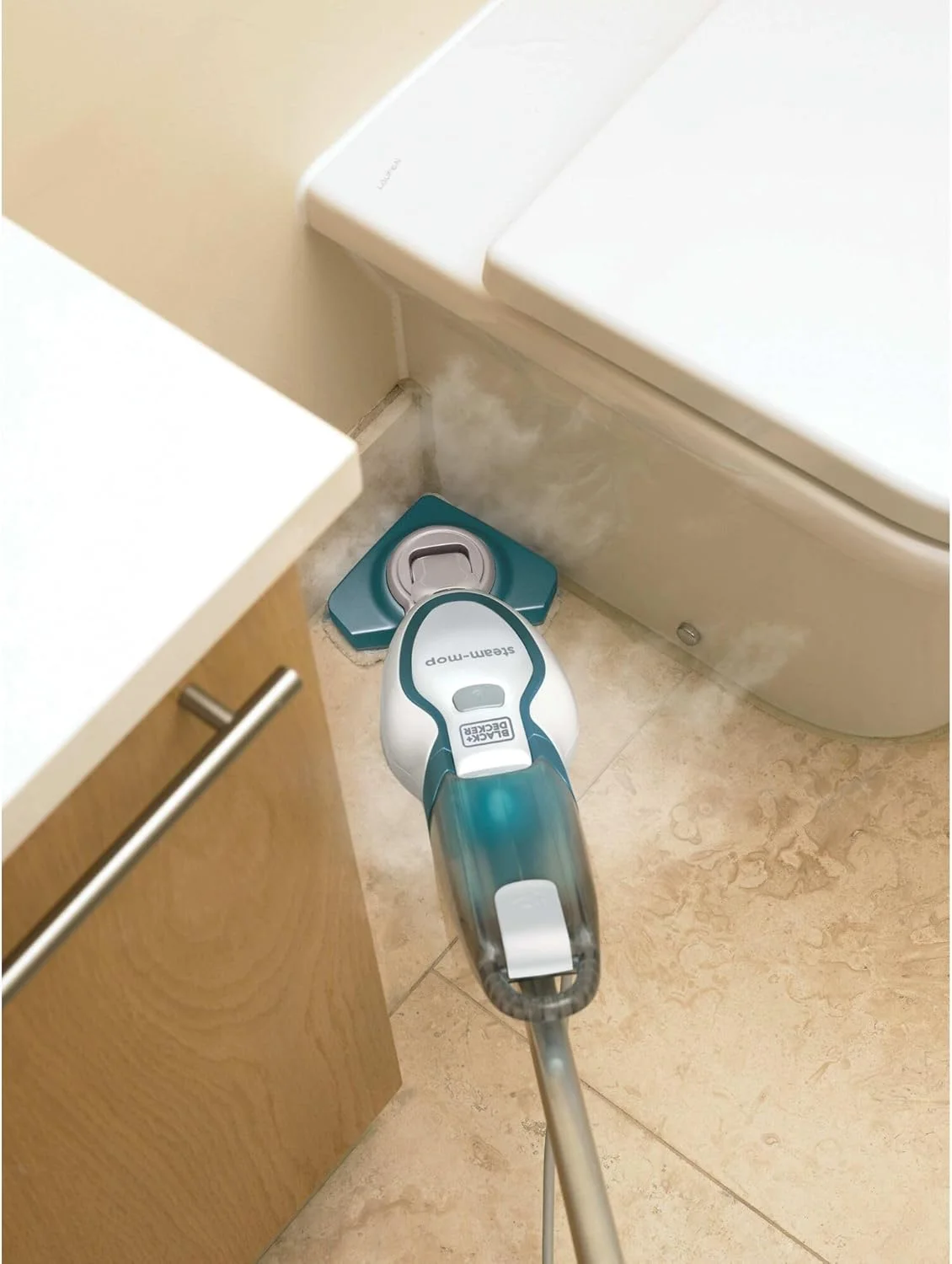 بخارشوی 1600 وات بلک اند دکر مدل FSM1616 AUTOSELECT با پایه دلتا