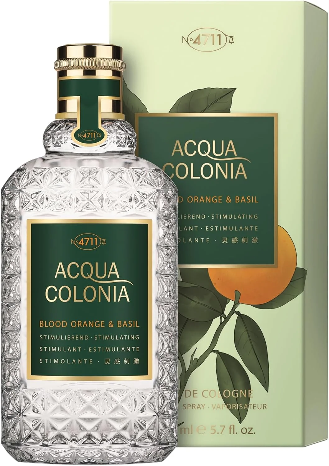 ادکلن унисекс 4711 Acqua Colonia Blood Orange & Basil by 4711 Eau De Cologne Spray 170 میلی لیتر زنانه/مردانه ادکلن унисекс 4711 Acqua Colonia Blood Orange & Basil by 4711 Eau De Cologne Spray 170 میلی لیتر زنانه/مردانه