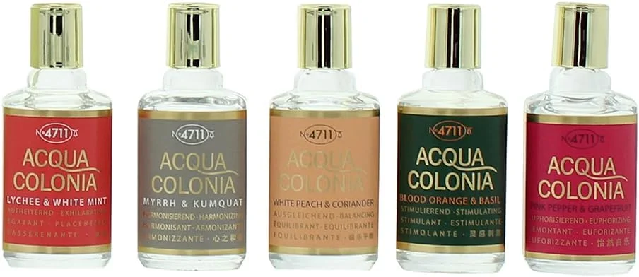 ست هدیه مینی ادکلن 4711 ACQUA COLONIA 5X8ML 4011700747948 ست هدیه مینی ادکلن 4711 ACQUA COLONIA 5X8ML 4011700747948