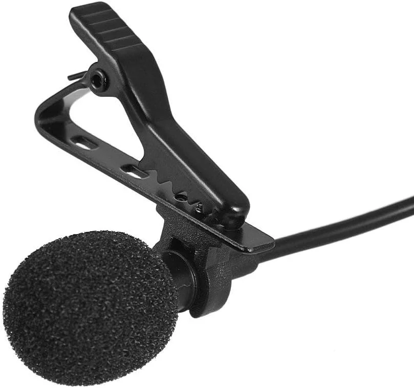 میکروفون مینی قابل حمل 1.5 متری کندانسور گیره ای یقه ای Lavalier سیمی Mikrofo/Microfon برای تلفن دوربین DSLR لپ تاپ میکروفون مینی قابل حمل 1.5 متری کندانسور گیره ای یقه ای Lavalier سیمی Mikrofo/Microfon برای تلفن دوربین DSLR لپ تاپ