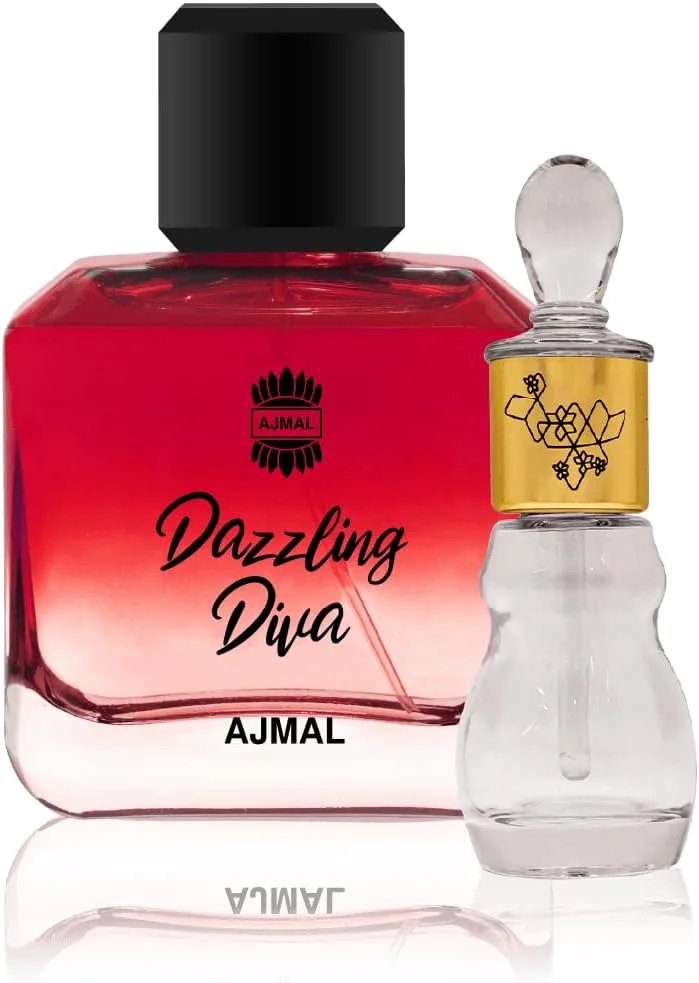 مجموعه روغن عطر زنانه اجمل دزلینگ دیوا و فنتاستیک 12 میلی لیتر