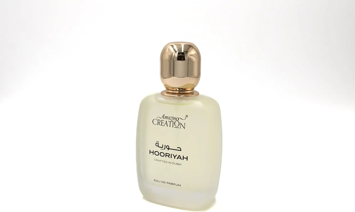 ادکلن زنانه Amazing Creation مدل Hooriyah حجم 100 میل، رایحه گل کهربایی