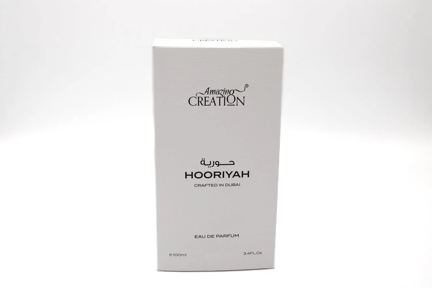 ادکلن زنانه Amazing Creation مدل Hooriyah حجم 100 میل، رایحه گل کهربایی