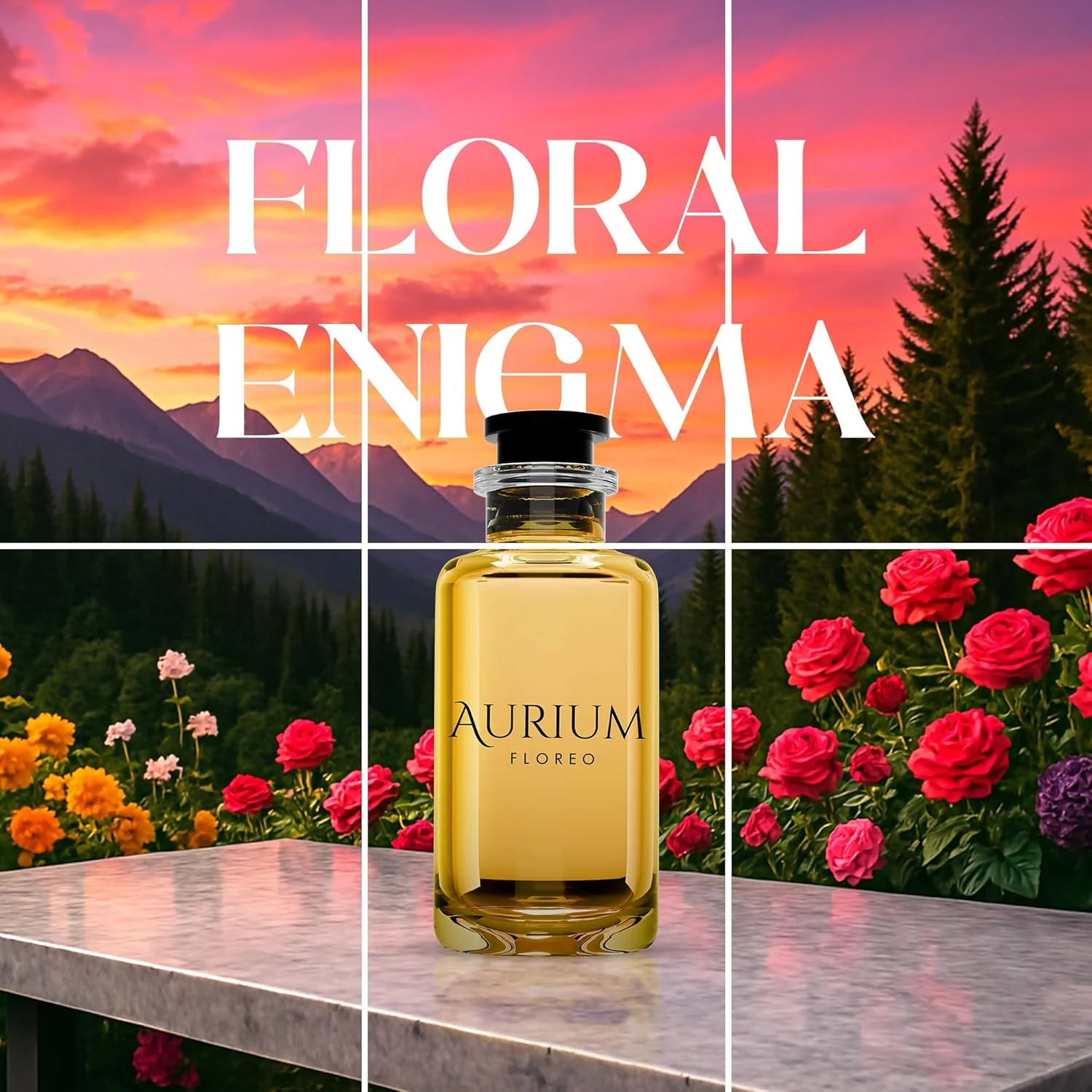 AURIUM Floreo - عطر زنانه ۱۰۰ میلی لیتر، عطر زنانه ماندگار و با کیفیت عالی
